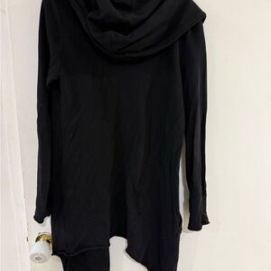 H&M Black Hooded Sweatshirt for Women